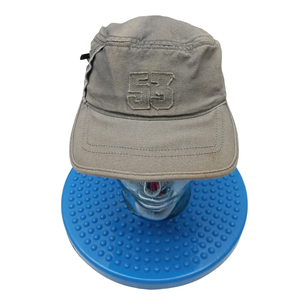 NWT Koala Kids #53 Boys Zipper‎ Cap Hat / Army Green - Sz 2T / 18-24 Months
